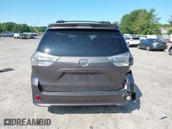 2012 Toyota Sienna SE with VIN 5TDXK3DCXCS267405, listed as a IAAI auction lot 42401101 with 134,553 mi miles and . Bid and sale history available at DreamBid. Image 16.
