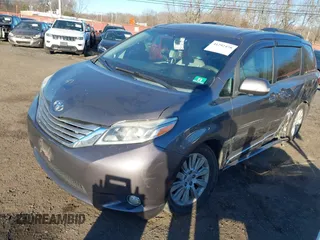 2015 Toyota Sienna Ltd with VIN 5TDDK3DC5FS096649, listed as a IAAI auction lot 41292478 with 234,298 mi miles. Bid and sale history available at carsss.com. Image 19.