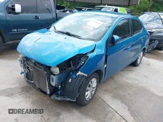 2017 Mitsubishi Mirage G4 ES with VIN ML32F3FJ5HHF07228, listed as a IAAI auction lot 42100048 with 149,303 mi miles. Bid and sale history available at carsss.com. Image 2.