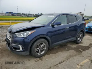 2017 Hyundai Santa Fe 2.4L with VIN 5XYZT3LB1HG496588, listed as a Copart auction lot 60441795 with 136,361 mi miles and Clean title. Bid and sale history available at DreamBid. Image 1.