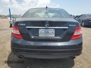 2008 Mercedes-Benz C 300 Sport with VIN WDDGF81X48F065892, listed as a Copart auction lot 61029165 with 82,195 mi miles and Salvage title. Bid and sale history available at DreamBid. Image 6.