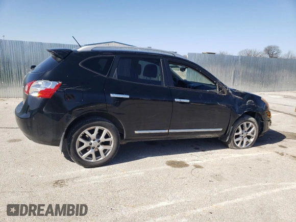 2012 Nissan Rogue SL with VIN JN8AS5MT7CW289089, listed as a Copart auction lot 48131745 with 144,973 mi miles and Salvage Title. Bid and sale history available at DreamBid. Image 3.