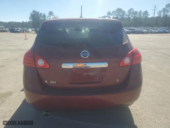 2012 Nissan Rogue S with VIN JN8AS5MT5CW284635, listed as a Copart auction lot 47353785 with 138,843 mi miles and Salvage Title. Bid and sale history available at carsss.com. Image 6.