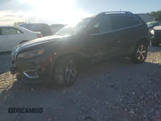 2019 Jeep Cherokee Limited with VIN 1C4PJMDN7KD150787, listed as a Copart auction lot 73053084 with 64,190 mi miles and Salvage Title. Bid and sale history available at carsss.com. Image 1.