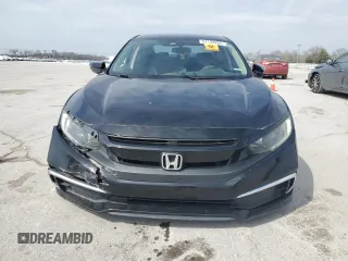 2019 Honda Civic LX with VIN 19XFC2F6XKE010537, listed as a Copart auction lot 51139255 with 117,859 mi miles and Salvage Title. Bid and sale history available at DreamBid. Image 5.
