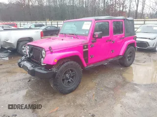 2016 Jeep Wrangler Unlimited Sport with VIN 1C4BJWDG1GL168500, listed as a IAAI auction lot 41535907 with 108,206 mi miles and . Bid and sale history available at DreamBid. Image 17.