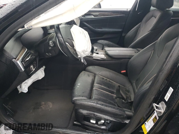 2020 BMW 5 Series 530i with VIN WBAJR3C00LWW78012, listed as a Copart auction lot 42808055 with Not Provided miles and Salvage Title. Bid and sale history available at DreamBid. Image 7.