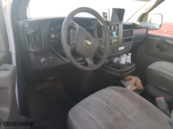 2013 Chevrolet Express Passenger LT with VIN 1GAZG1FG5D1114209, listed as a Copart auction lot 71294954 with 0 mi miles and Salvage Title. Bid and sale history available at carsss.com. Image 8.