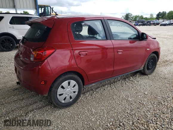 2015 Mitsubishi Mirage DE z VIN ML32A3HJ2FH039643, wystawiony jako Copart lot #58527745 z przebiegiem 109 518 mil mil oraz Szkoda całkowita • Salvage title. Historia ofert i sprzedaży dostępna na DreamBid. Obrazek 3.