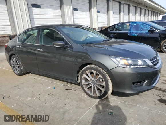 2014 Honda Accord Sport with VIN 1HGCR2F53EA116684, listed as a Copart auction lot 79904624 with 224,821 mi miles and Salvage Title. Bid and sale history available at DreamBid. Image 4.