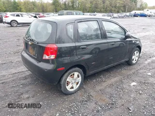 2006 Chevrolet Aveo LS with VIN KL1TD66616B591010, listed as a IAAI auction lot 42190348 with 26,240 mi miles and . Bid and sale history available at DreamBid. Image 4.
