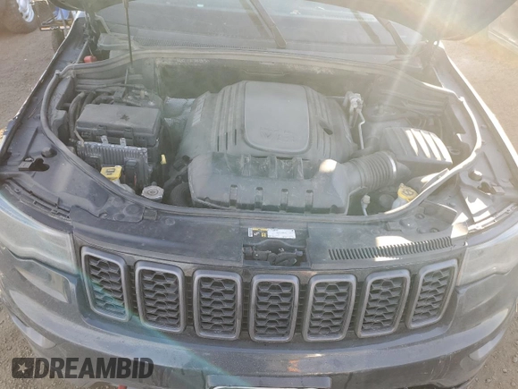2017 Jeep Grand Cherokee Trailhawk with VIN 1C4RJFLT8HC772429, listed as a Copart auction lot 89334325 with 193,516 mi miles and Salvage title. Bid and sale history available at DreamBid. Image 12.