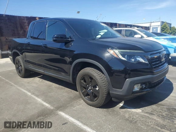2017 Honda Ridgeline Black Edition with VIN 5FPYK3F88HB010727, listed as a Copart auction lot 64104615 with 116,848 mi miles and Salvage title. Bid and sale history available at DreamBid. Image 4.