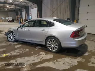 2017 Volvo S90 Inscription with VIN YV1A22ML0H1004127, listed as a Copart auction lot 50399715 with 42,815 mi miles and Salvage Title. Bid and sale history available at carsss.com. Image 2.