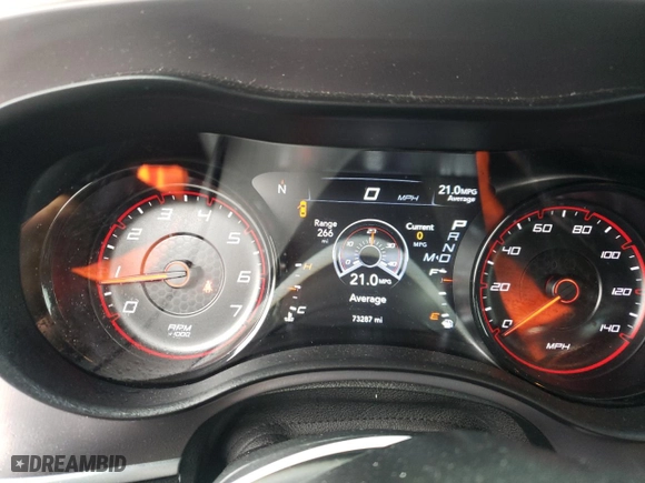 2021 Dodge Charger GT with VIN 2C3CDXHG4MH532594, listed as a Copart auction lot 45309185 with 73,287 mi miles and Salvage Title. Bid and sale history available at carsss.com. Image 9.