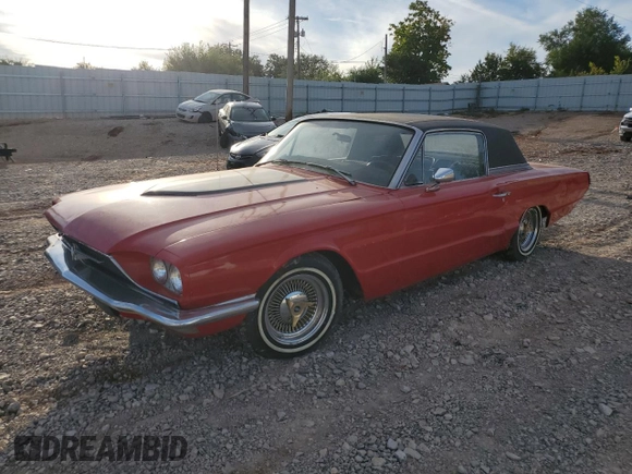 1966 Ford Thunderbird with VIN 6Y87Q106158, listed as a Copart auction lot 73589014 with 73,102 mi miles and Clean Title. Bid and sale history available at DreamBid. Image 1.