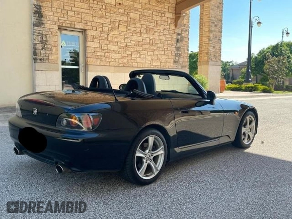 2008 Honda S2000 with VIN JHMAP21428S001341, listed as a Copart auction lot 55901455 with 199,948 mi miles and Clean Title. Bid and sale history available at DreamBid. Image 4.