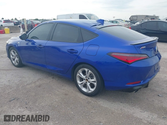 2023 Acura Integra w/A-Spec Package with VIN 19UDE4H37PA016405, listed as a IAAI auction lot 42449598 with 32,742 mi miles and . Bid and sale history available at DreamBid. Image 3.