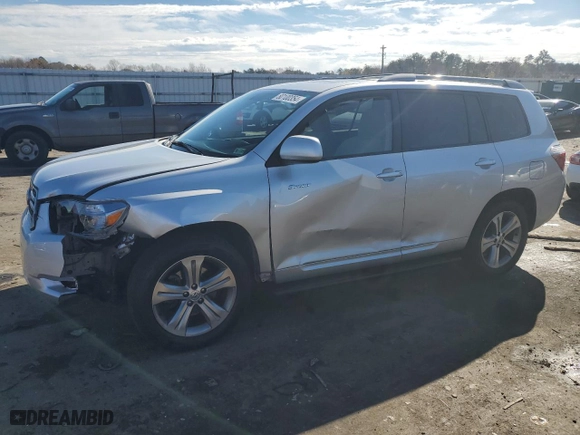 2010 Toyota Highlander Sport with VIN JTEEK3EH1A2153438, listed as a Copart auction lot 80100354 with 138,052 mi miles and Salvage Title. Bid and sale history available at carsss.com. Image 1.