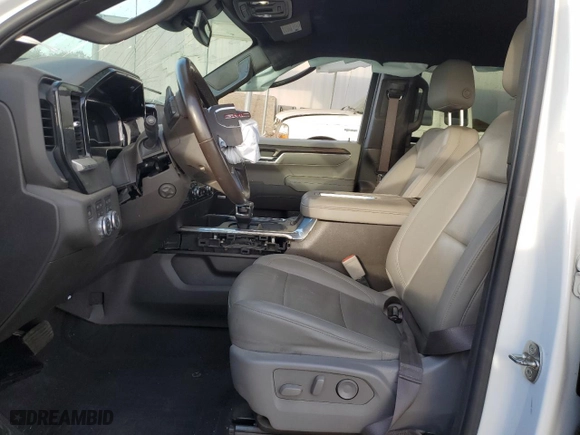 2022 GMC Sierra 1500 SLT with VIN 3GTUUDETXNG640932, listed as a Copart auction lot 75231104 with 123,315 mi miles and Salvage Title. Bid and sale history available at carsss.com. Image 7.