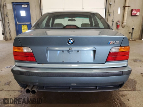 1997 BMW M3 with VIN WBSCD0325VEE12385, listed as a Copart auction lot 61494375 with 131,384 mi miles and Clean title. Bid and sale history available at DreamBid. Image 6.