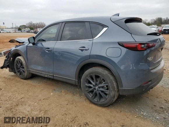 2023 Mazda CX-5 S Carbon Edition with VIN JM3KFBCM9P0280049, listed as a Copart auction lot 85712024 with 13,694 mi miles and Salvage Title. Bid and sale history available at DreamBid. Image 2.