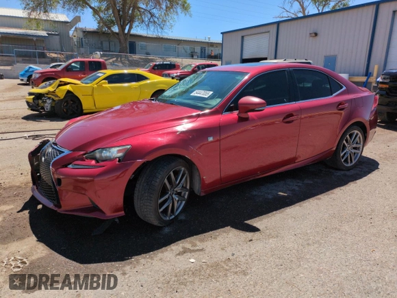 2014 Lexus IS 250 z VIN JTHBF1D24E5005476, wystawiony jako Copart lot #54447055 z przebiegiem 132 474 mil mil oraz Szkoda całkowita • Salvage title. Historia ofert i sprzedaży dostępna na DreamBid. Obrazek 1.