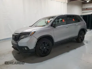 2021 Honda Passport Sport with VIN 5FNYF8H24MB004016, listed as a Copart auction lot 58739474 with 85,373 mi miles and Non repairable. Bid and sale history available at DreamBid. Image 1.