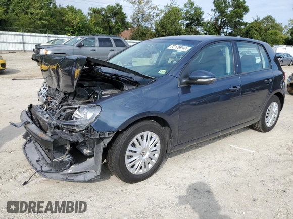 2012 Volkswagen Golf w/Conv с VIN WVWDB7AJ3CW278243, выставлен на аукционе Copart как лот 72179994 с пробегом 73 778 миль миль и Чистый • Clean title. История ставок и продаж доступна на DreamBid. Изображение 1.