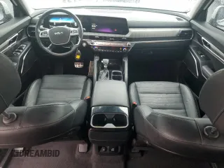 2023 Kia Telluride SX Prestige X-Line z VIN 5XYP5DGC9PG365045, wystawiony jako Copart lot #83581854 z przebiegiem 15 899 mil mil oraz Szkoda całkowita • Salvage title. Historia ofert i sprzedaży dostępna na DreamBid. Obrazek 8.