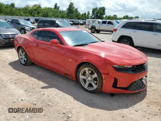 2021 Chevrolet Camaro 1LT with VIN 1G1FB1RS5M0126755, listed as a Copart auction lot 62061945 with 85,380 mi miles and Salvage title. Bid and sale history available at DreamBid. Image 4.
