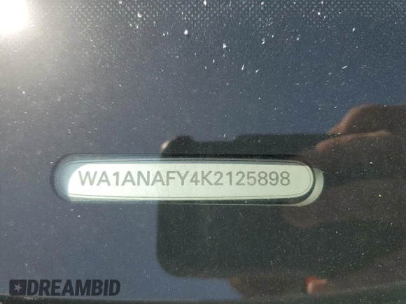 2019 Audi Q5 Premium z VIN WA1ANAFY4K2125898, wystawiony jako Copart lot #55009965 z przebiegiem Nie podano mil oraz Szkoda całkowita • Salvage title. Historia ofert i sprzedaży dostępna na DreamBid. Obrazek 12.