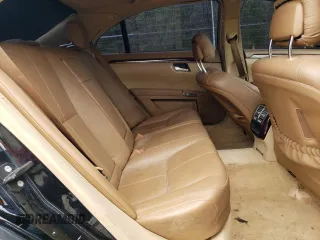 2008 Mercedes-Benz S-Class 5.5L V8 with VIN WDDNG86X98A188968, listed as a Copart auction lot 54815655 with 187,815 mi miles and Clean Title. Bid and sale history available at carsss.com. Image 10.