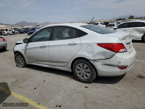 2017 Hyundai Accent SE with VIN KMHCT4AE1HU377863, listed as a Copart auction lot 52044595 with 83,150 mi miles and Salvage Title. Bid and sale history available at carsss.com. Image 2.