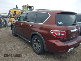 2018 Nissan Armada SL with VIN JN8AY2ND7J9050528, listed as a IAAI auction lot 41525232 with 106,179 mi miles and . Bid and sale history available at DreamBid. Image 3.