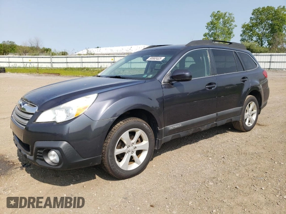 2013 Subaru Outback Premium z VIN 4S4BRBGC0D3240272, wystawiony jako Copart lot #58660405 z przebiegiem 165 523 mil mil oraz Czysty tytuł • Clean title. Historia ofert i sprzedaży dostępna na DreamBid. Obrazek 1.