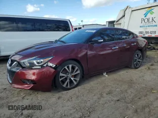 2017 Nissan Maxima SR z VIN 1N4AA6AP9HC378169, wystawiony jako Copart lot #85155424 z przebiegiem Nie podano mil oraz Szkoda całkowita • Salvage title. Historia ofert i sprzedaży dostępna na DreamBid. Obrazek 1.