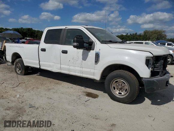 2017 Ford F-250 XL with VIN 1FT7W2A65HEB93630, listed as a Copart auction lot 54921485 with Not provided miles and Non repairable. Bid and sale history available at DreamBid. Image 4.
