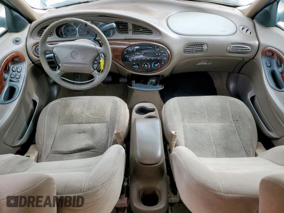 1999 Mercury Sable GS with VIN 1MEFM50U1XA644365, listed as a Copart auction lot 55881515 with 155,204 mi miles and Clean Title. Bid and sale history available at DreamBid. Image 8.