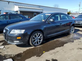 2010 Audi A6 3.0T Premium Plus with VIN WAUFGAFB2AN082108, listed as a Copart auction lot 45847585 with 96,998 mi miles and Salvage Title. Bid and sale history available at carsss.com. Image 1.
