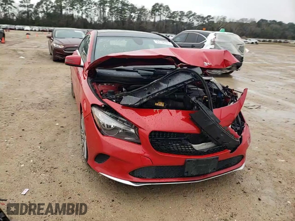 2018 Mercedes-Benz CLA with VIN WDDSJ4EB6JN603407, listed as a Copart auction lot 39132093 with 0 mi miles. Bid and sale history available at carsss.com. Image 10.