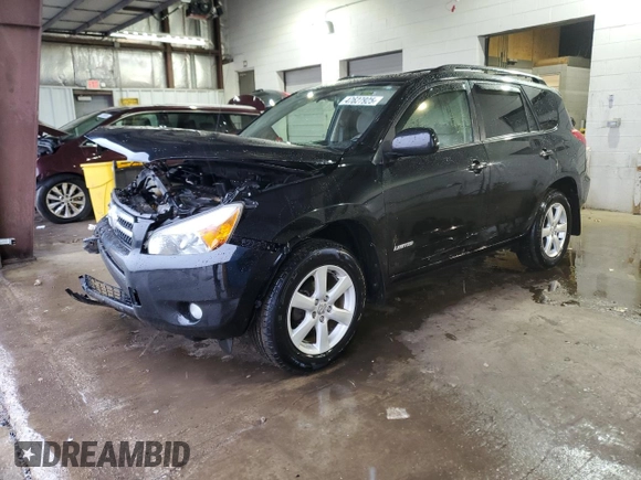 2007 Toyota RAV4 Limited z VIN JTMZD31V175072782, wystawiony jako Copart lot #47627925 z przebiegiem 108 675 mil mil oraz Szkoda całkowita • Salvage title. Historia ofert i sprzedaży dostępna na DreamBid. Obrazek 1.