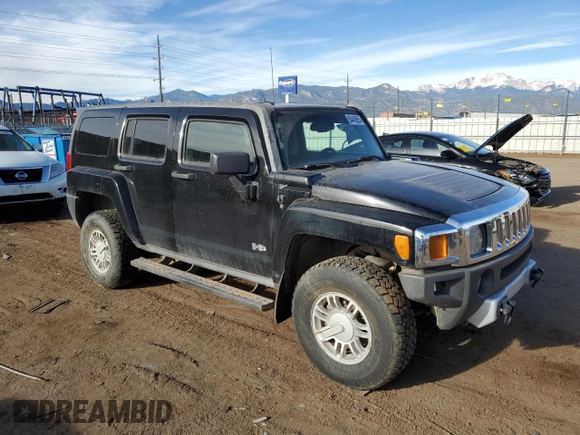 2008 Hummer H3 with VIN 5GTEN33E488203852, listed as a Copart auction lot 50445985 with 172,770 mi miles and Clean Title. Bid and sale history available at DreamBid. Image 4.