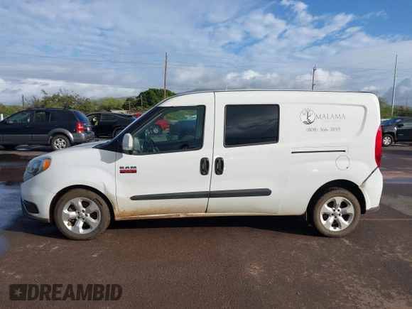 2018 Ram ProMaster City Cargo Van Tradesman SLT with VIN ZFBERFBB2J6K01610, listed as a IAAI auction lot 41446401 with 64,880 mi miles. Bid and sale history available at carsss.com. Image 14.