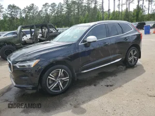 2018 Volvo XC60 R-Design with VIN LYVA22RM8JB110685, listed as a Copart auction lot 55272255 with 113,683 mi miles and Salvage title. Bid and sale history available at DreamBid. Image 1.