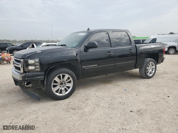 2007 Chevrolet Silverado 1500 LT w/1LT with VIN 2GCEC13C471551569, listed as a Copart auction lot 48215845 with 233,361 mi miles and Salvage Title. Bid and sale history available at carsss.com. Image 1.