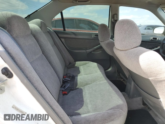 1997 Honda Civic LX with VIN 1HGEJ6672VL028626, listed as a Copart auction lot 44338115 with 120,199 mi miles and Salvage Title. Bid and sale history available at carsss.com. Image 10.