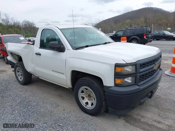 2014 Chevrolet Silverado 1500 Work Truck with VIN 1GCNCPEH4EZ399812, listed as a IAAI auction lot 41951158 with 145,771 mi miles. Bid and sale history available at carsss.com. Image 1.