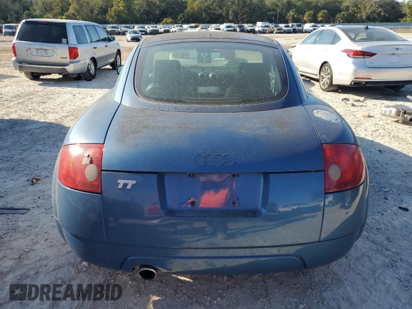 2000 Audi TT with VIN TRUTC28N2Y1001551, listed as a Copart auction lot 86433264 with 123,297 mi miles and Clean Title. Bid and sale history available at carsss.com. Image 6.