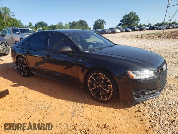 2017 Audi S8 z VIN WUAJ5AFD6HN900019, wystawiony jako Copart lot #61722034 z przebiegiem 103 356 mil mil oraz Szkoda całkowita • Salvage title. Historia ofert i sprzedaży dostępna na DreamBid. Obrazek 4.
